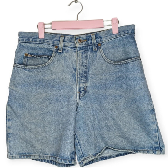 Vintage 90s Bluenotes Denim Jean Shorts Women Junior Size 13 - Picture 1 of 8